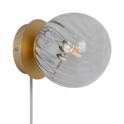 Nordlux - Væglampe CHISELL 1xE14/25W/230V messing