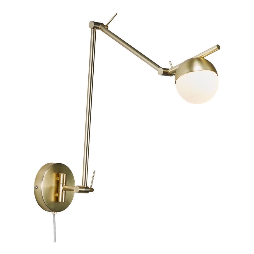 Nordlux - Væglampe CONTINA 1xG9/5W/230V messing