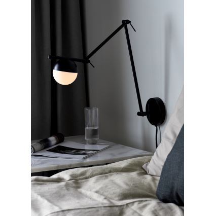 Nordlux - Væglampe CONTINA 1xG9/5W/230V sort