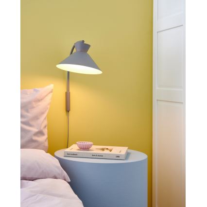 Nordlux - Væglampe DIAL 1xE27/40W/230V grå