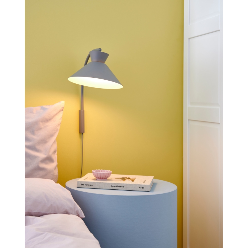 Nordlux - Væglampe DIAL 1xE27/40W/230V grå