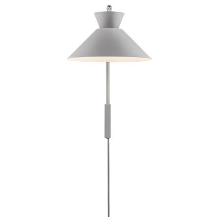Nordlux - Væglampe DIAL 1xE27/40W/230V grå