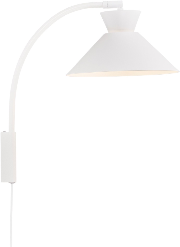 Nordlux - Væglampe DIAL 1xE27/40W/230V hvid
