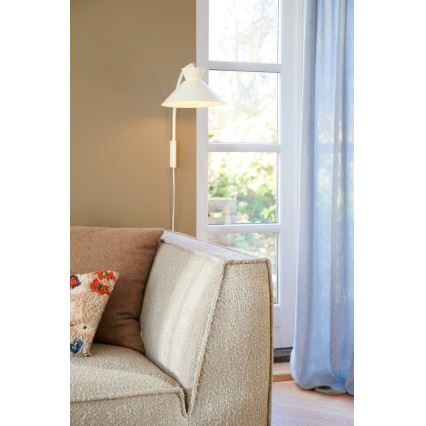 Nordlux - Væglampe DIAL 1xE27/40W/230V hvid