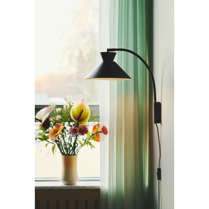 Nordlux - Væglampe DIAL 1xE27/40W/230V sort