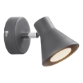Nordlux - Væglampe EIK 1xGU10/35W/230V grå