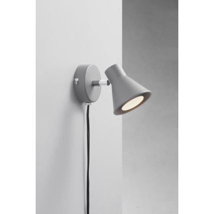 Nordlux - Væglampe EIK 1xGU10/35W/230V grå