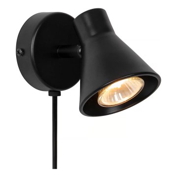 Nordlux - Væglampe EIK 1xGU10/35W/230V sort