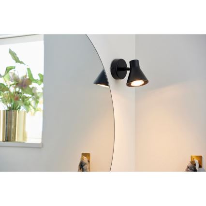 Nordlux - Væglampe EIK 1xGU10/35W/230V sort
