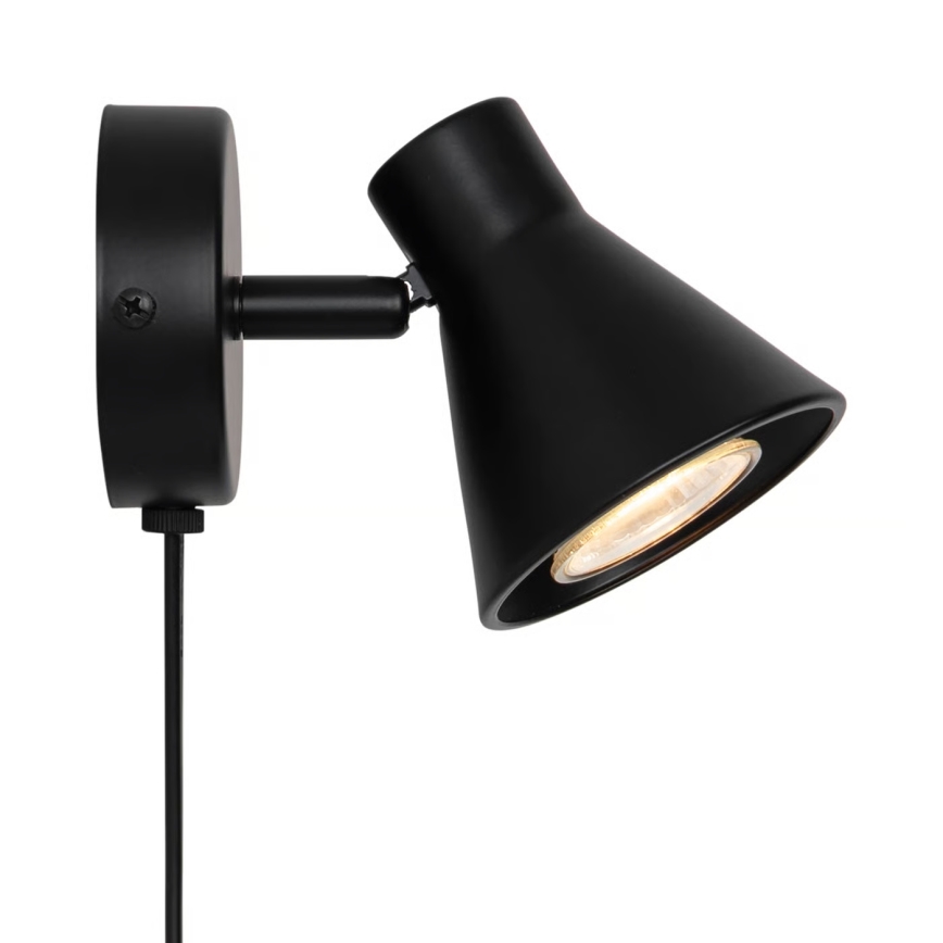 Nordlux - Væglampe EIK 1xGU10/35W/230V sort