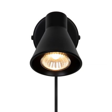 Nordlux - Væglampe EIK 1xGU10/35W/230V sort