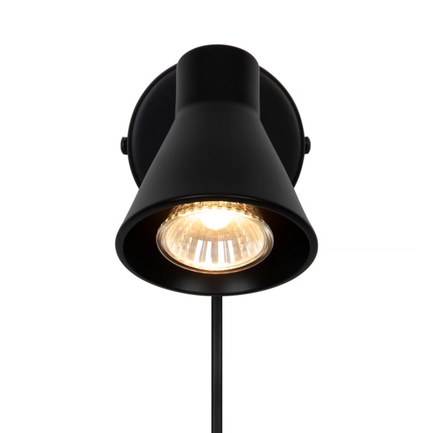 Nordlux - Væglampe EIK 1xGU10/35W/230V sort