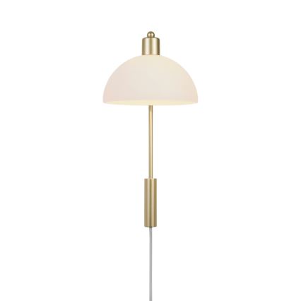 Nordlux - Væglampe ELLEN 1xE14/40W/230V guldfarvet