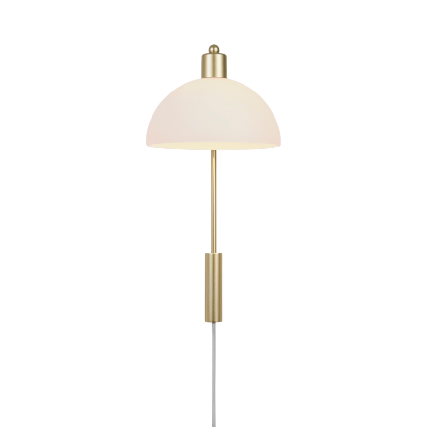 Nordlux - Væglampe ELLEN 1xE14/40W/230V guldfarvet