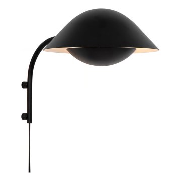 Nordlux - Væglampe FREYA 1xE14/40W/230V sort