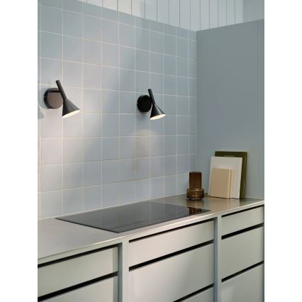 Nordlux - Væglampe KELVIS 1xGU10/12W/230V sort