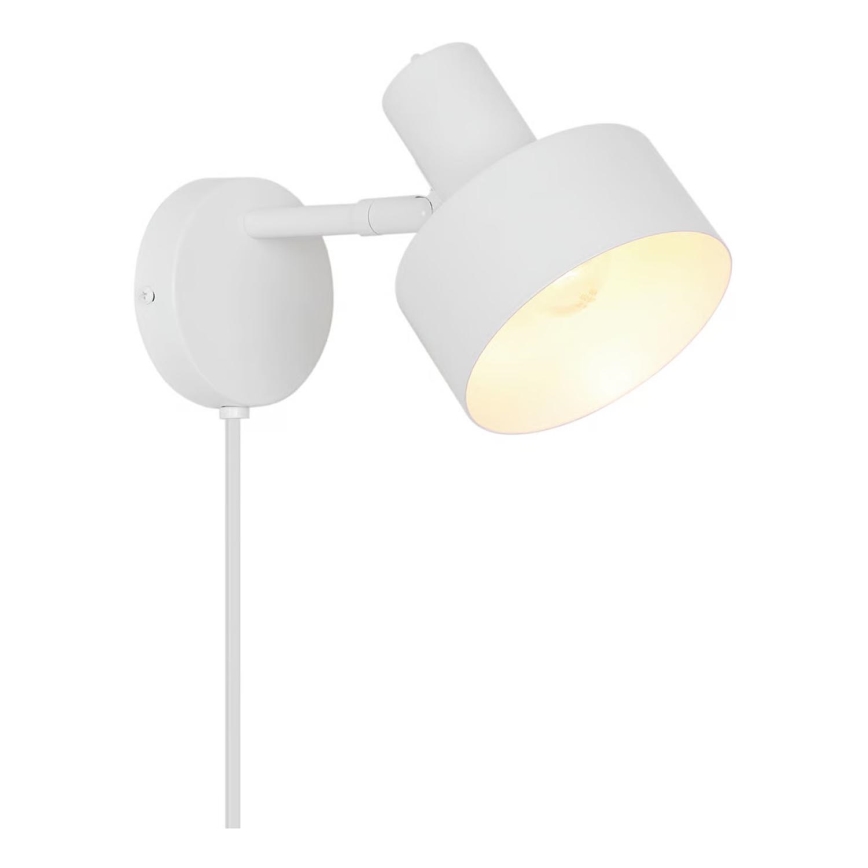 Nordlux - Væglampe MATIS 1xE27/15W/230V hvid