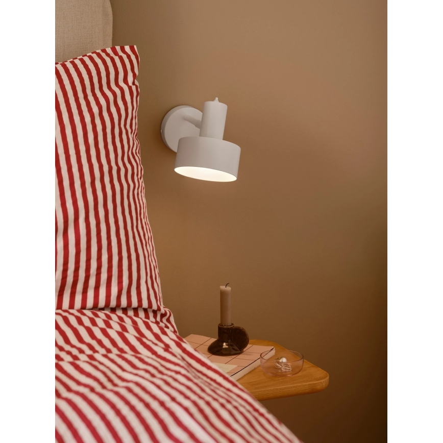 Nordlux - Væglampe MATIS 1xE27/15W/230V hvid