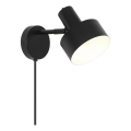Nordlux - Væglampe MATIS 1xE27/15W/230V sort
