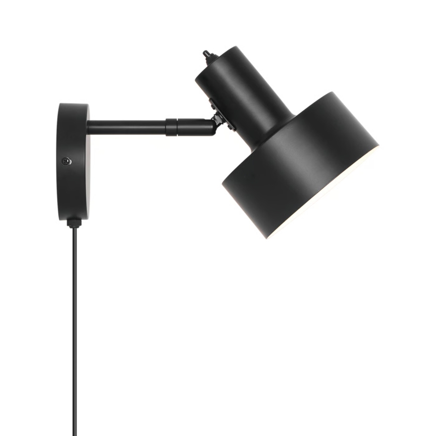 Nordlux - Væglampe MATIS 1xE27/15W/230V sort