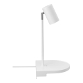 Nordlux - Væglampe med hylde CODY 1xGU10/15W/230V hvid