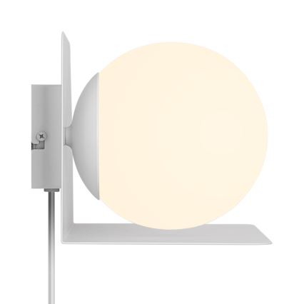 Nordlux - Væglampe med hylde LILIBETH 1xE14/25W/230V hvid