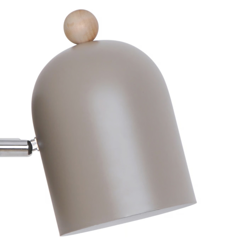 Nordlux - Væglampe med spot GASTON 1xE27/15W/230V beige