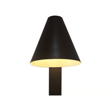 Nordlux - Væglampe med USB WILMER 1xE14/40W/230V sort