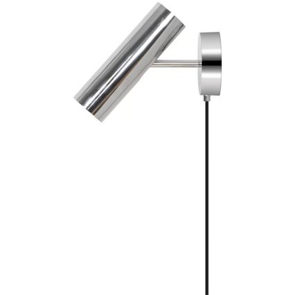 Nordlux - Vægspot MIB 1xGU10/20W/230V blank krom