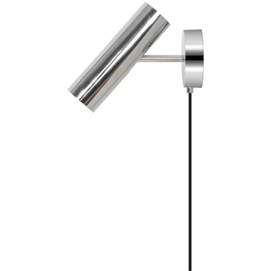 Nordlux - Vægspot MIB 1xGU10/20W/230V blank krom