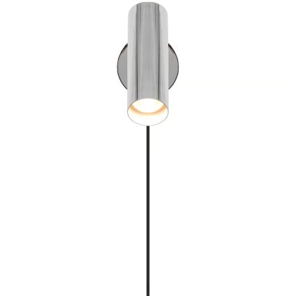 Nordlux - Vægspot MIB 1xGU10/20W/230V blank krom