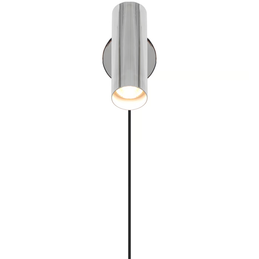 Nordlux - Vægspot MIB 1xGU10/20W/230V blank krom