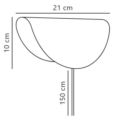 Nordlux - Væglampe MODEL 1xE14/25W/230V beige