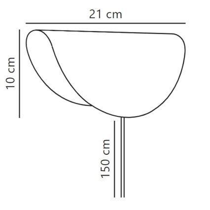 Nordlux - Væglampe MODEL 1xE14/25W/230V hvid