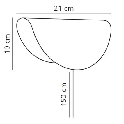 Nordlux - Væglampe MODEL 1xE14/25W/230V sort