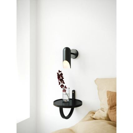 Nordlux - Væglampe ROCHELLE 1xGU10/8W/230V sort