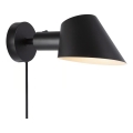 Nordlux - Væglampe STAY 1xE27/60W/230V sort