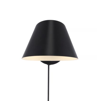 Nordlux - Væglampe STAY 1xE27/60W/230V sort