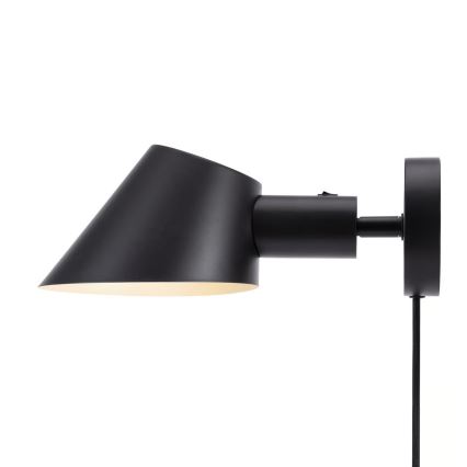 Nordlux - Væglampe STAY 1xE27/60W/230V sort