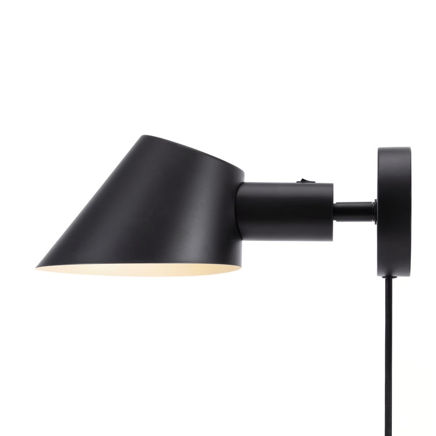 Nordlux - Væglampe STAY 1xE27/60W/230V sort