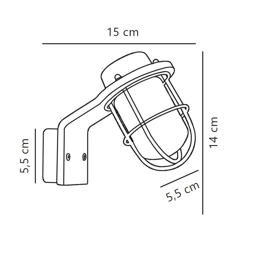 Nordlux - Væglampe til badeværelse MARINA 1xG9/40W/230V IP44 skinnende krom
