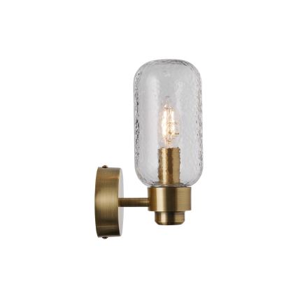 Nordlux - Væglampe til badeværelse TUTAN 1xE14/25W/230V IP44 messing