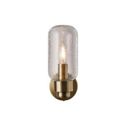 Nordlux - Væglampe til badeværelse TUTAN 1xE14/25W/230V IP44 messing