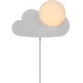Nordlux - Væglampe til børn SKYKU CLOUD 1xE14/25W/230V sky