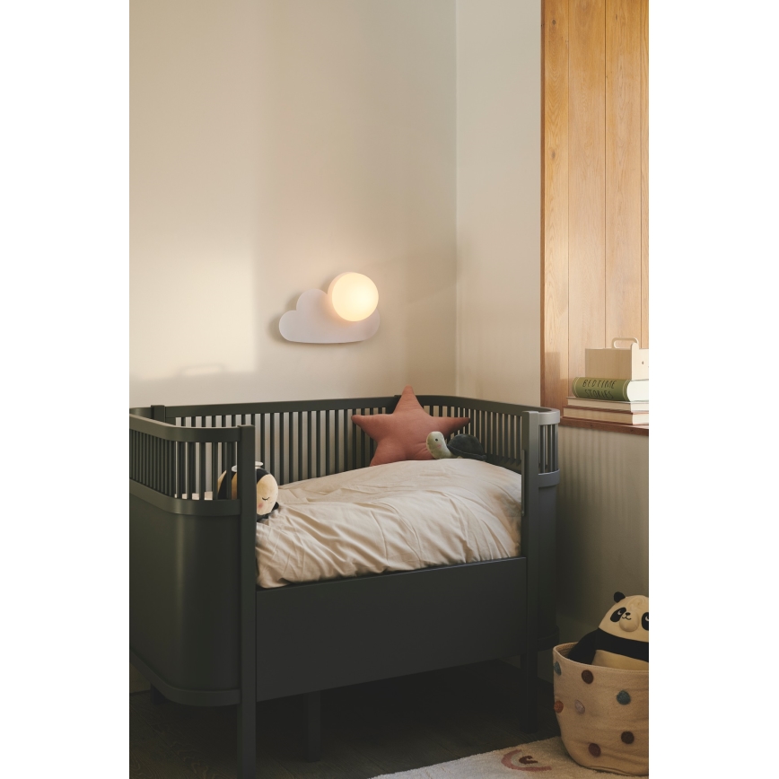 Nordlux - Væglampe til børn SKYKU CLOUD 1xE14/25W/230V sky