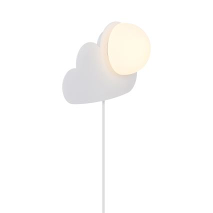 Nordlux - Væglampe til børn SKYKU CLOUD 1xE14/25W/230V sky