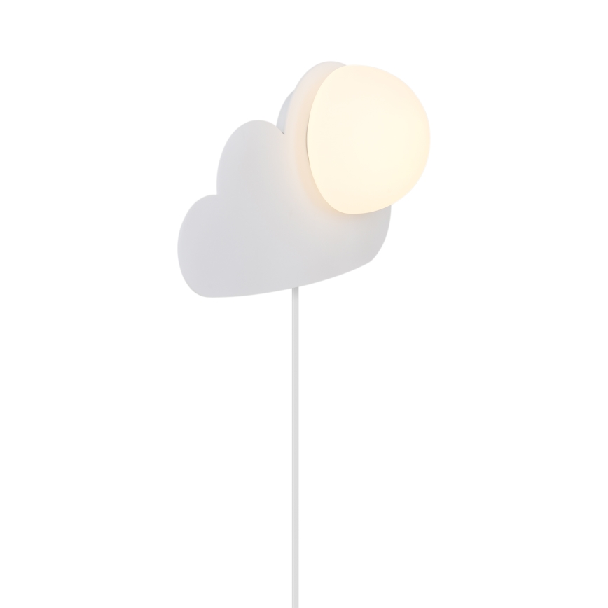 Nordlux - Væglampe til børn SKYKU CLOUD 1xE14/25W/230V sky