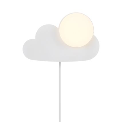 Nordlux - Væglampe til børn SKYKU CLOUD 1xE14/25W/230V sky