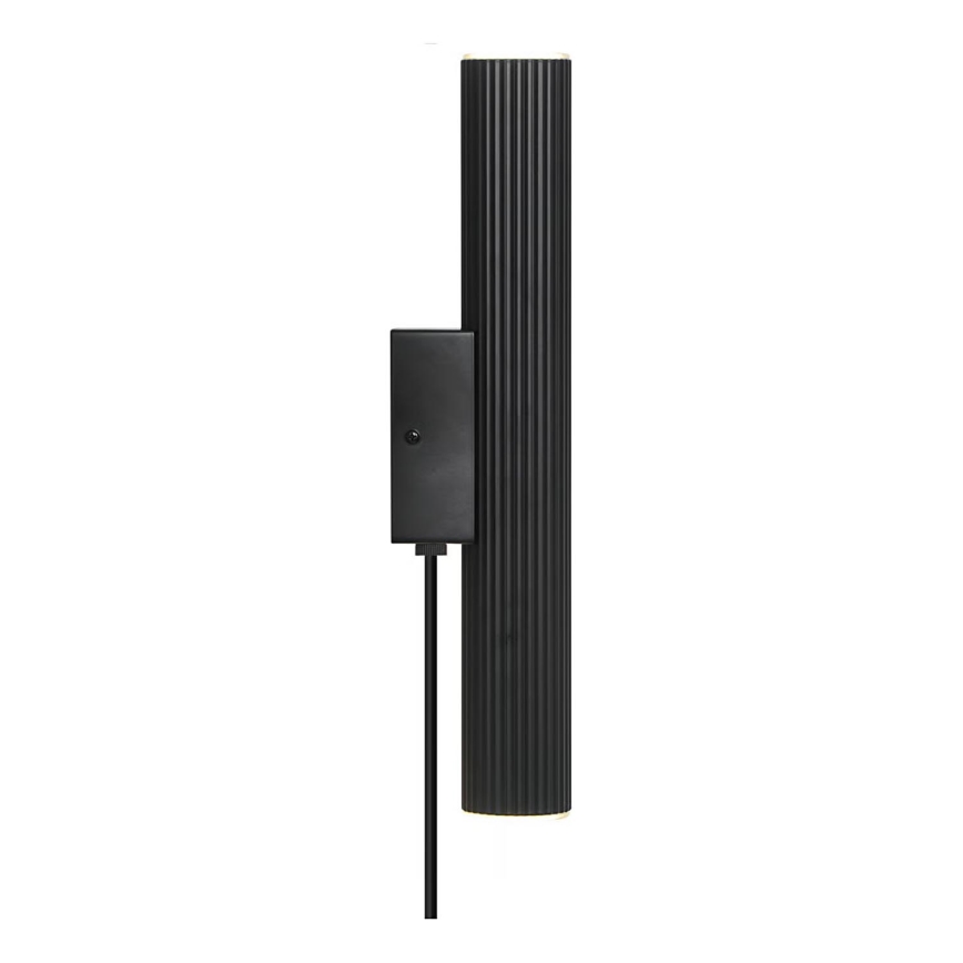 Nordlux - Væglampe VICO 2xGU10/5W/230V sort
