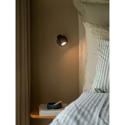Nordlux - Vægspot BOSTON 1xGU10/5W/230V sort